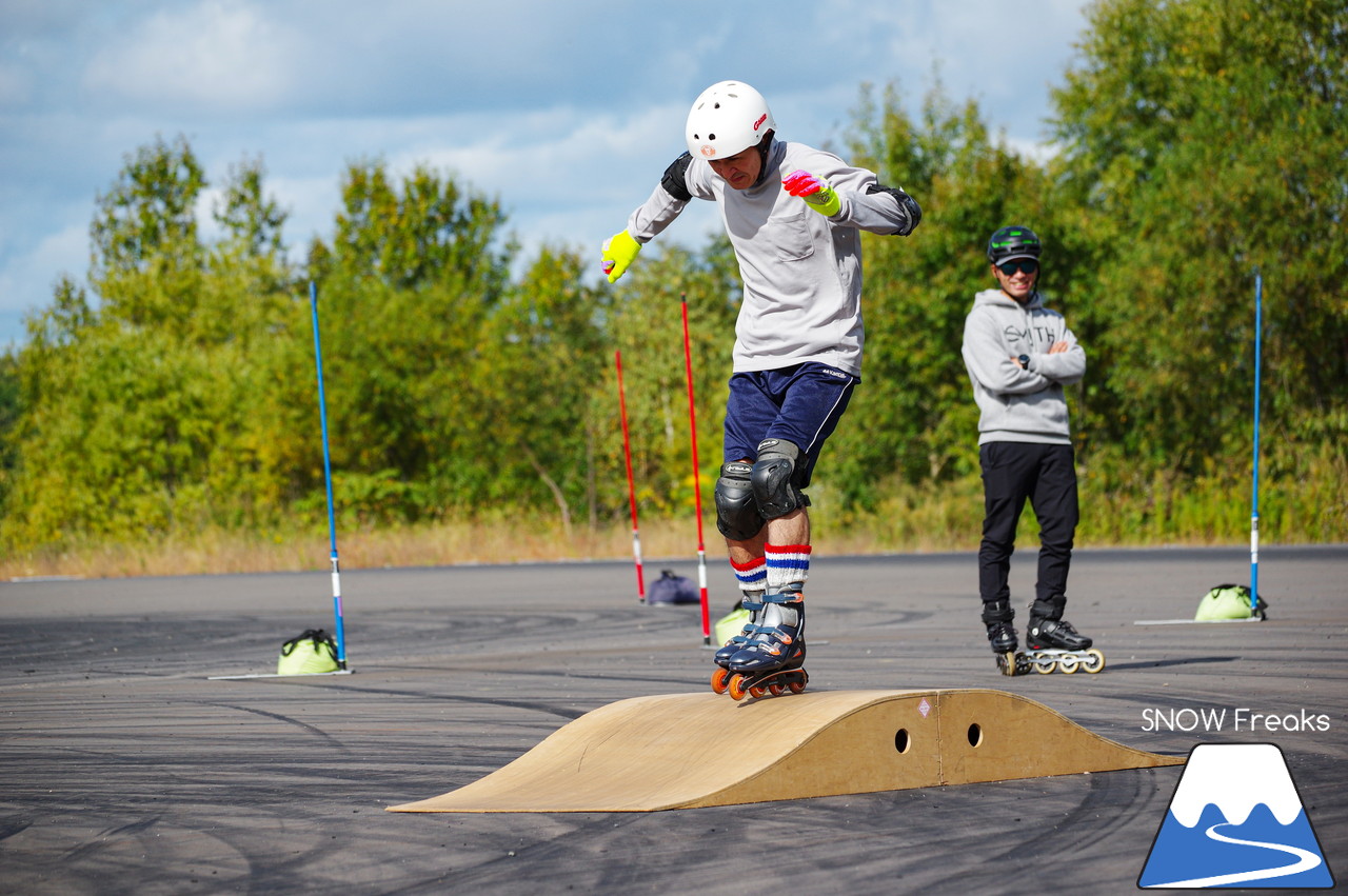 ISHII SKI ACADEMY and KAMUI SKI LINKS コラボ企画 ☆『THE オフトレ』インラインスケートトレーニング in カムイスキーリンクス